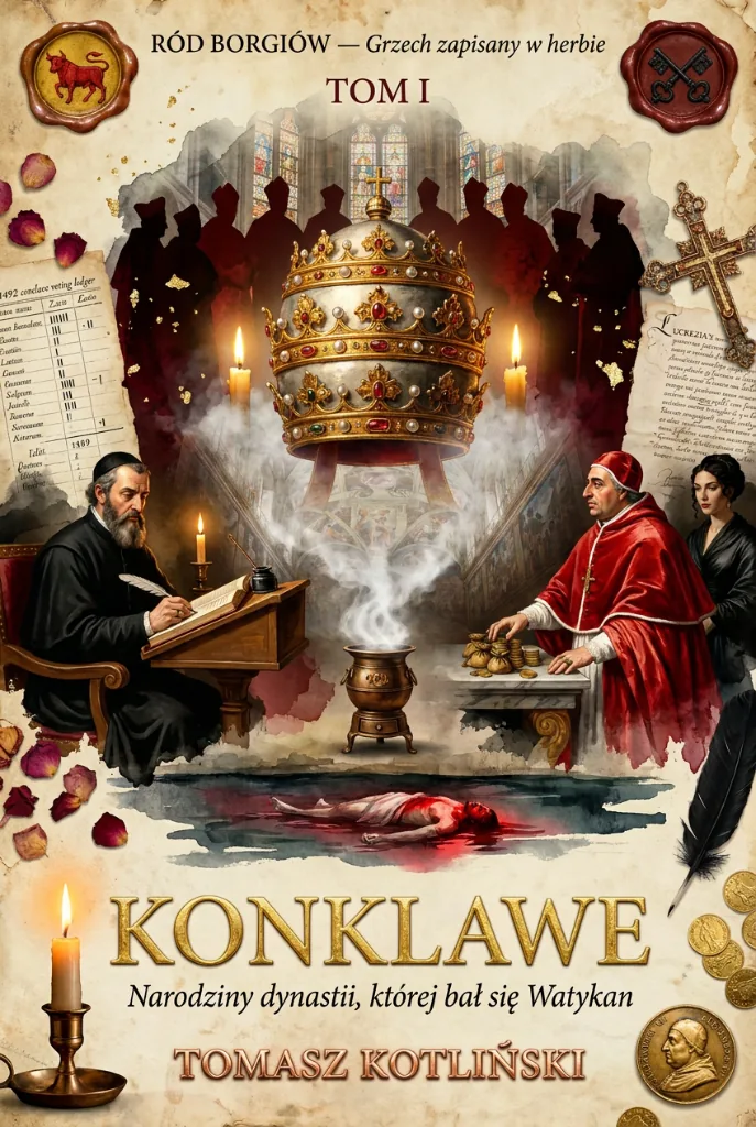 Okładka Tom I — Konklawe