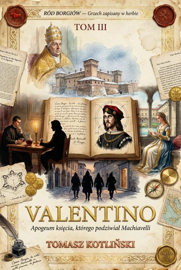 Okładka Tom III — Valentino