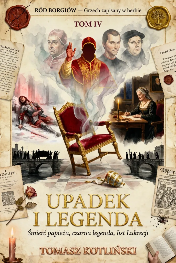 Okładka Tom IV — Upadek i Legenda